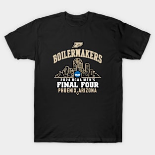 Purdue Boilermakers Final Four 2024 basketball city T-Shirt